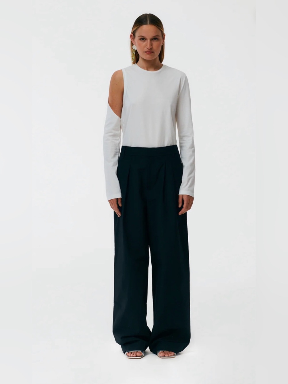 EUC Tibi Cotton Nylon Stella Pant size 8